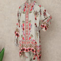 Ivory Pink Bouquet Co Ord Set Party Wear