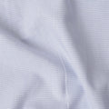 Light Blue and White Stripe Cotton Linen Shirting Fabric, 150 Cms Width, Made in India-D26148