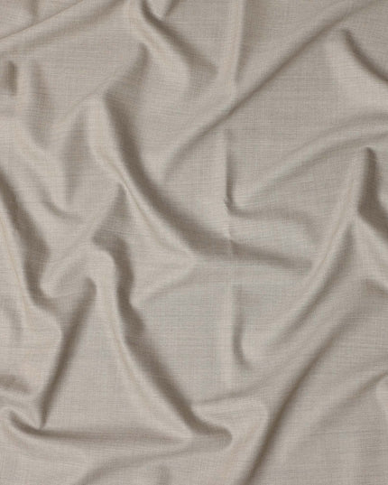 Charcoal Grey Super 160 Wool & Cashmere English Suiting Fabric Finely Woven, 150 cm Width, Per Meter, Made In United Kingdom-D29215 Regal Fabrics