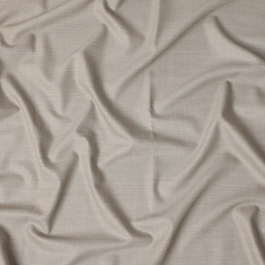 Charcoal Grey Super 160 Wool & Cashmere English Suiting Fabric Finely Woven, 150 cm Width, Per Meter, Made In United Kingdom-D29215 Regal Fabrics