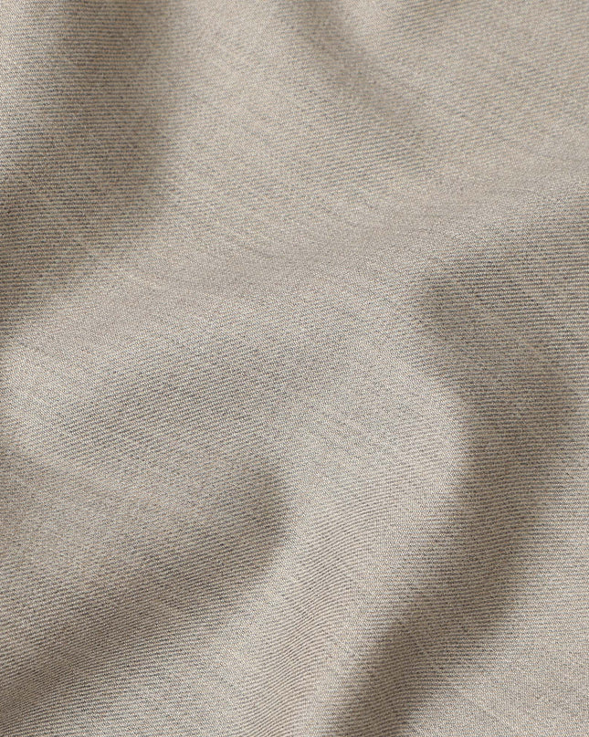 Charcoal Grey Super 160 Wool & Cashmere English Suiting Fabric Finely Woven, 150 cm Width, Per Meter, Made In United Kingdom-D29215 Regal Fabrics
