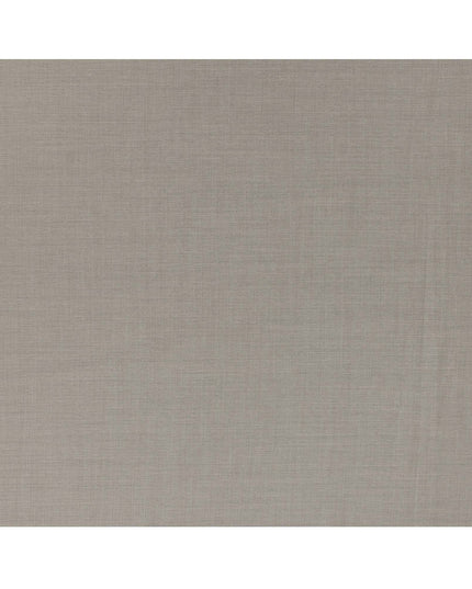 Beige Premium Super 160’s English Wool & Cashmere Suiting Fabric, Width 150 Cms, 3.50 Mtrs, Made in United Kingdom-D26552