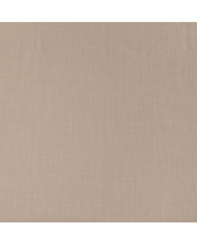 Light Sand Beige Premium Super 160’s English Wool & Cashmere Suiting Fabric, Width 150 Cms, 3.75 Mtrs, Made in United Kingdom-D26553
