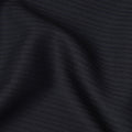 Dark Blue Pinstripe Premium Super 130’s English All Wool Suiting Fabric, 150 cm Width, 4.00 Mtrs Cut, Made in UK-D26756
