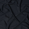 Navy Pinstripe Premium Super 130’s English All Wool Suiting Fabric, 150 cm Width, 4.00 Mtrs Cut, Made in UK-D26755