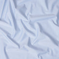Light Sky Blue Solid Premium 100% Italian Cotton Shirting Fabric, Smooth Plain Weave Design, 150 cms Width, 2.0 Mtrs Cut, Origin Italy-D26611