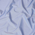 Light Blue Solid Premium 100% Italian Cotton Shirting Fabric, Smooth Plain Weave Design, 150 cms Width, 2.0 Mtrs Cut, Origin Italy-D26610