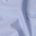 Light Blue Solid Premium 100% Italian Cotton Shirting Fabric, Smooth Plain Weave Design, 150 cms Width, 2.0 Mtrs Cut, Origin Italy-D26610