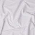 White Solid Premium 100% Italian Cotton Shirting Fabric, Smooth Plain Weave Design, 150 cms Width, 2.0 Mtrs Cut, Origin Italy-D26618