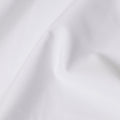 White Solid Premium 100% Italian Cotton Shirting Fabric, Smooth Plain Weave Design, 150 cms Width, 2.0 Mtrs Cut, Origin Italy-D26618