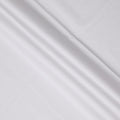 White Solid Premium 100% Italian Cotton Shirting Fabric, Smooth Plain Weave Design, 150 cms Width, 2.0 Mtrs Cut, Origin Italy-D26618