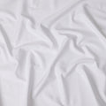 White Oxford Textured Premium 100% Italian Cotton Shirting Fabric, Fine Oxford Weave Design, 150 cms Width, 2.0 Mtrs Cut, Origin Italy-D26619