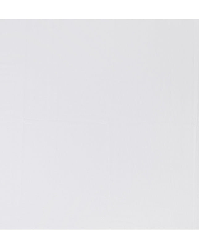 White Textured Dobby Premium 100% Italian Cotton Shirting Fabric, Fine Woven Dobby Design, 150 cms Width, 2.0 Mtrs Cut, Origin Italy-D26617