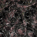 Dusty Rose and Black Abstract Patterned Synthetic Blended Velvet Fabric, 140 Cms Width, Made in China-D26338