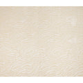 Ivory Cream Abstract Wave Printed Synthetic Burnout Chiffon Velvet Fabric 140 Cms Width China-D28200