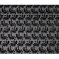 Black Floral Burnout Design Silk Blended Velvet Chiffon Fabric, 140 cm Width, Made in China-D26643