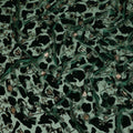 Mint Green and Dark Green Floral Printed Synthetic Burnout Chiffon Velvet Fabric 140 Cms Width China-D28194