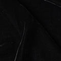 Jet Black Self Silk Blended Velvet Fabric 140cm