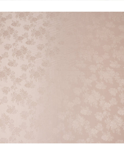 Blush Pink Self Woven Pure Silk Satin Fabric 110cm China