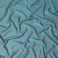 Teal Blue Self Woven Pure Silk Satin Fabric 110cm China