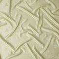 Pale Celadon Floral Silk Satin Fabric 110cm