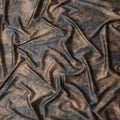 Copper Bronze Printed Silk Satin Fabric 140cm