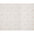 White and Blush Pink Floral Embroidered Cotton Viscose Fabric, 140 Cms Width, Made in China-D26234