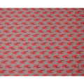 Grey Base with Red Paisley Print Pure Cotton Lawn Fabric, 140 Cms Width, Made in India-D26018
