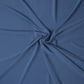 Denim Blue Stretchable Crepe Fabric 150cm Indonesia