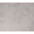 Silver Grey Herringbone Viscose Crepe Fabric