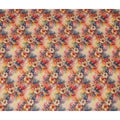 Multicolor Abstract Viscose Crepe Fabric UAE