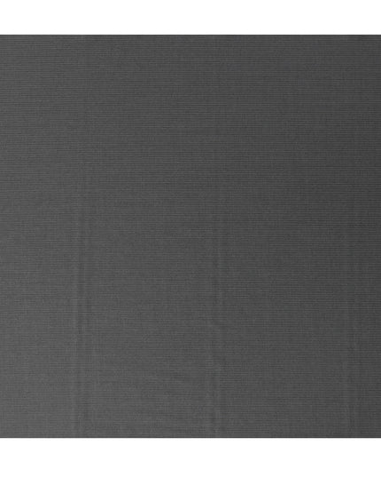Grey Pinstripe Premium Super 130’s English All Wool Suiting Fabric, 150 cm Width, 3.50 Mtrs Cut, Made in UK-D26757