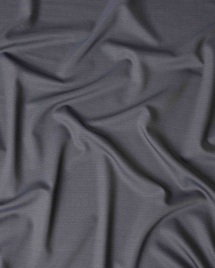 Steel Grey Wool Cashmere Blend Suiting Piece 150cm | Regal F