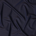 Navy Pinstripe Premium Super 180’s English All Wool Suiting Fabric, Width 150 Cms, 3.75 Mtrs, Made in United Kingdom-D26556
