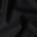 Pinstripe Black Wool Cashmere Blend Suiting Piece 150cm | Re