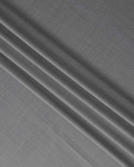 Steel Grey Wool Cashmere Blend Suiting Piece 150cm | Regal F