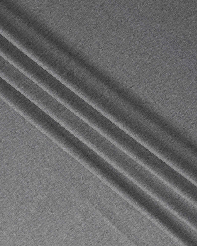 Steel Grey Wool Cashmere Blend Suiting Piece 150cm | Regal F