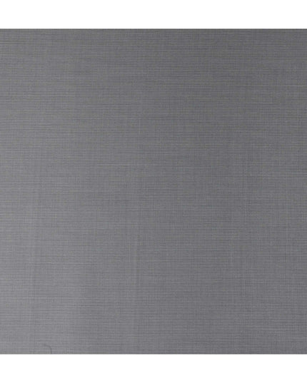 Steel Grey Wool Cashmere Blend Suiting Piece 150cm | Regal F