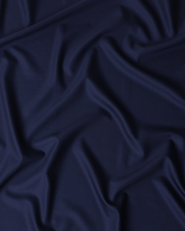 Navy Blue Wool Suiting Piece 150cm | Regal Fabrics