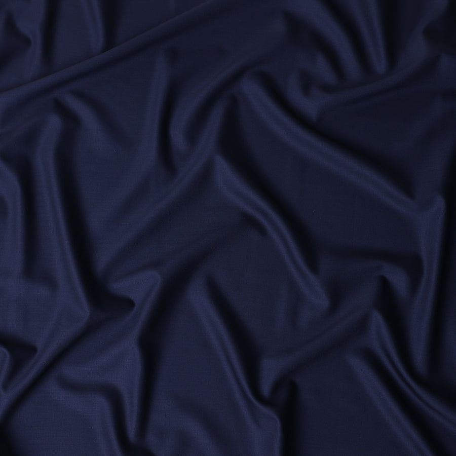 Navy Blue Wool Suiting Piece 150cm | Regal Fabrics
