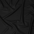 Jet Black Premium Super 130’s Italian All Wool Suiting Fabric by CARLO BARBERA, Width 150 Cms, 3.50 Mtrs, Made in Italy-D26540