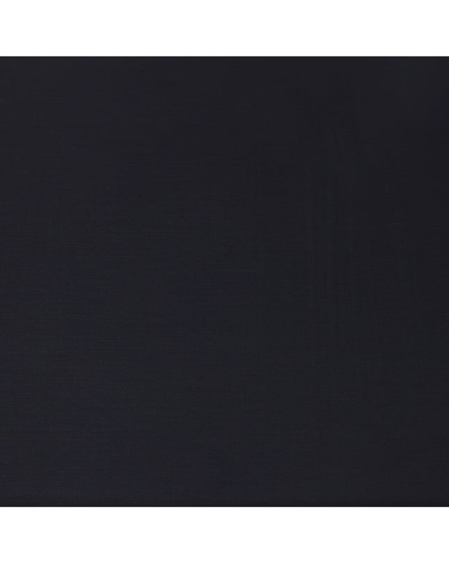 Dark Navy Premium Super 130’s Italian All Wool Suiting Fabric by CARLO BARBERA, Width 150 Cms, 3.50 Mtrs, Made in Italy-D26536