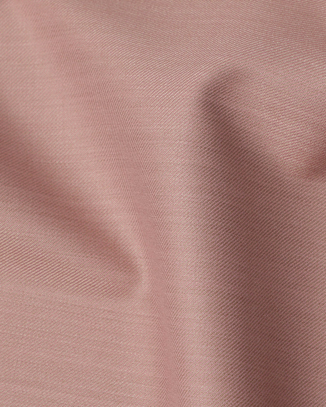 Blush Pink Premium Super 130’s Italian All Wool Suiting Fabric by CARLO BARBERA, Width 150 Cms, 3.50 Mtrs, Made in Italy-D26550