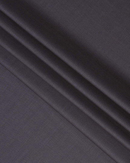 Ink Blue Premium Super 130’s Italian All Wool Suiting Fabric by CARLO BARBERA, Width 150 Cms, 3.50 Mtrs, Made in Italy-D26547