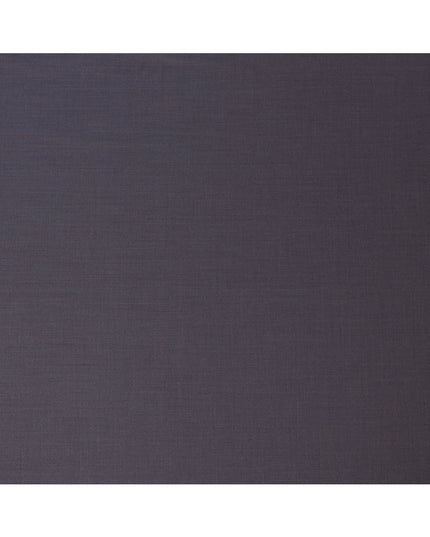 Ink Blue Premium Super 130’s Italian All Wool Suiting Fabric by CARLO BARBERA, Width 150 Cms, 3.50 Mtrs, Made in Italy-D26547