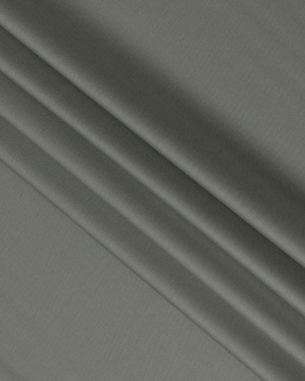 Soft Olive Grey Premium Super 130’s Italian All Wool Suiting Fabric by CARLO BARBERA, Width 150 Cms, 3.50 Mtrs, Made in Italy-D26549