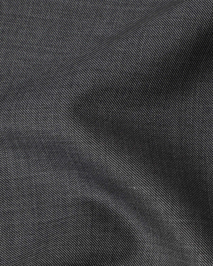Charcoal Grey Premium Super 130’s Italian All Wool Suiting Fabric by CARLO BARBERA, Width 150 Cms, 3.50 Mtrs, Made in Italy-D26545