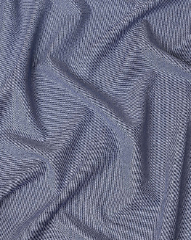 Slate Blue Premium Super 130’s Italian All Wool Suiting Fabric by CARLO BARBERA, Width 150 Cms, 3.50 Mtrs, Made in Italy-D26544