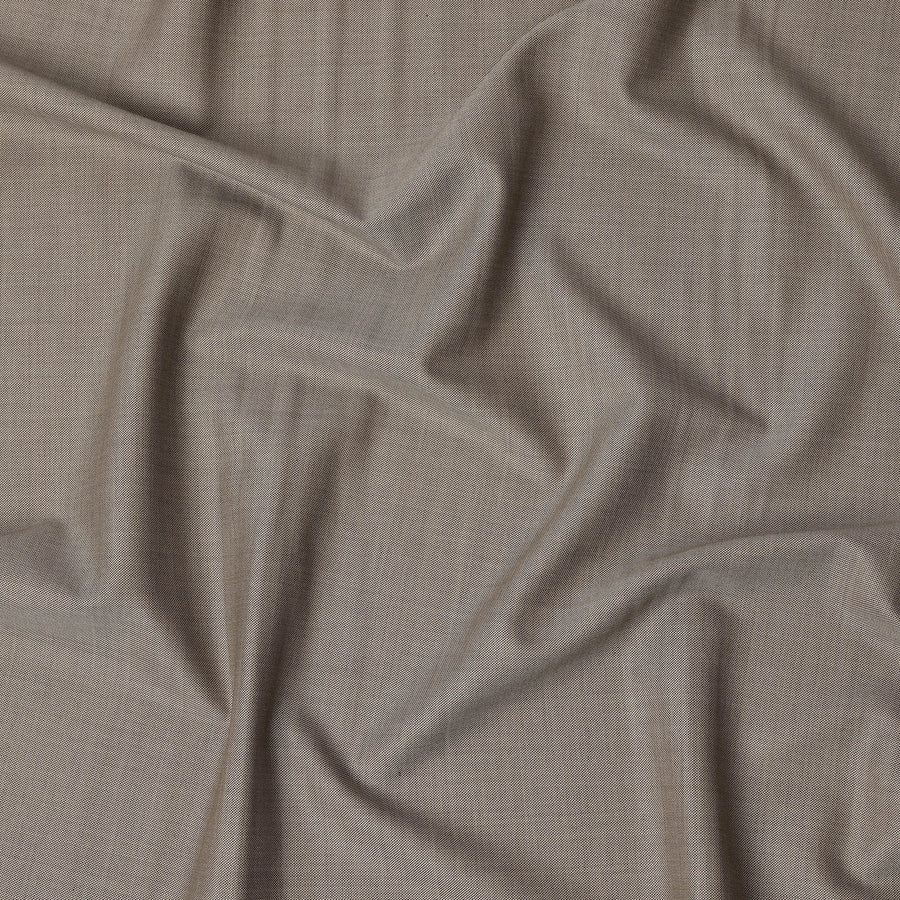 Light Brown Premium Super 130’s Italian All Wool Suiting Fabric by CARLO BARBERA, Width 150 Cms, 3.50 Mtrs, Made in Italy-D26541