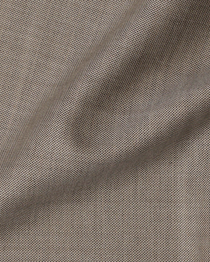 Light Brown Premium Super 130’s Italian All Wool Suiting Fabric by CARLO BARBERA, Width 150 Cms, 3.50 Mtrs, Made in Italy-D26541